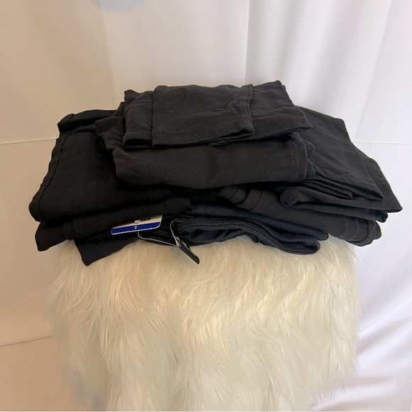 Nike Women's Leggings Black Gold Metallic Floral Mid Rise Running Sz Large - Picture 10 of 12